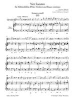 Mancini: Vier Sonaten I c-moll,a-moll Product Image