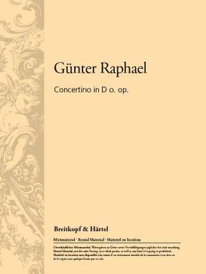 Raphael: Concertino in D o.op.