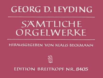 Leyding: Sämtliche Orgelwerke