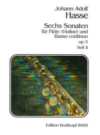 Hasse: Sechs Sonaten op. 5, Heft 2