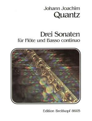 Quantz: Drei Sonaten QV 1:150/75/114