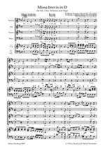 Mozart: Missa brevis in D KV 194(186h) Product Image