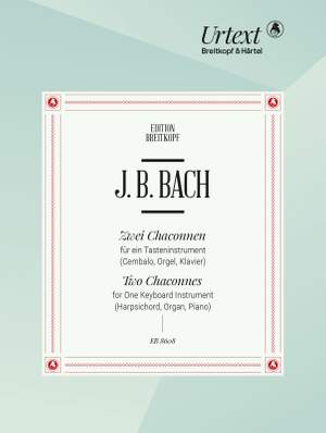Bach: Zwei Chaconnen f. Tasteninstr.