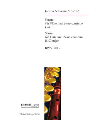 Bach, JS: Sonate C-dur BWV 1033