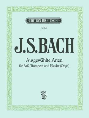 Bach, JS: Ausgewählte Arien aus Kantaten
