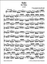 Bach, JS: Solo a-moll BWV 1013 Product Image