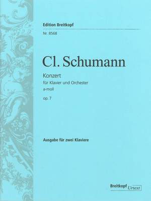 Clara Schumann: Klavierkonzert a-moll op. 7