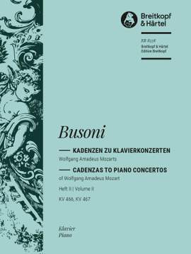 Busoni: Mozart Klavierkonzert Kadenzen Bd2