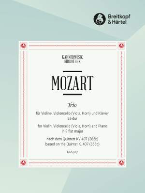 Mozart: Quintett Es-dur KV 407 (386c)