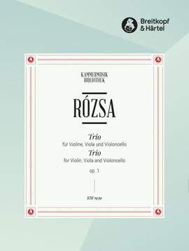 Rozsa: Streichtrio (Serenade) op. 1 (1927)