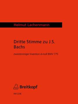 Lachenmann: 3.Stimme zu Bach Invent.d-moll