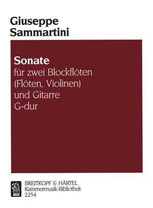 Sammartini: Sonate G-dur