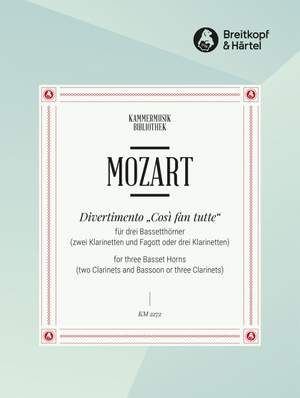 Mozart: Divertimento Cosi fan tutte