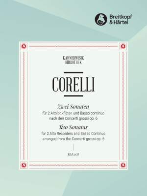 Corelli: 2 Sonaten F-dur nach op. 6