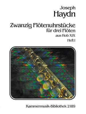 Haydn: 20 Flötenuhrstücke Hob XIX 1