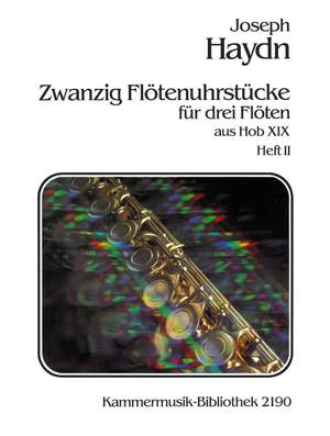 Haydn: 20 Flötenuhrstücke Hob XIX 2