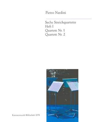 Nardini: 6 Streichquartette Heft 1