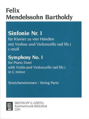 Mendelssohn: Sinfonie Nr. 1 op. 11