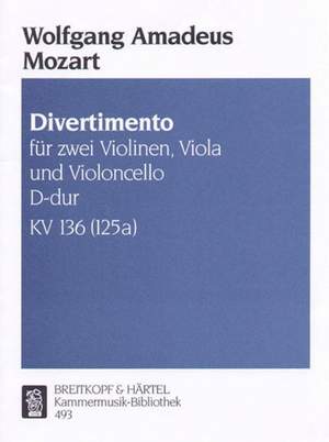 Mozart: Divertimento D-dur KV136