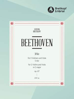 Beethoven: Trio C-dur op. 87