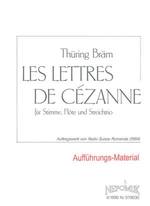 Bräm: Les Lettres de Cézanne
