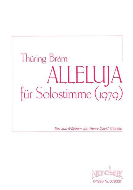 Bräm: Alleluja
