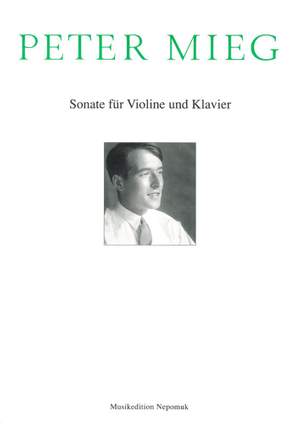 Mieg: Sonate für Violine und Klavier