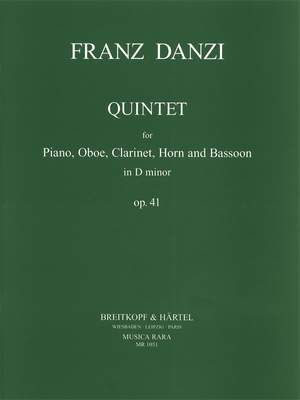 Danzi: Quintett in d op. 41