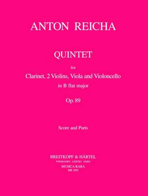 Reicha: Quintett in B
