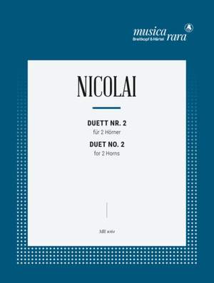 Nicolai: Duo Nr. 2