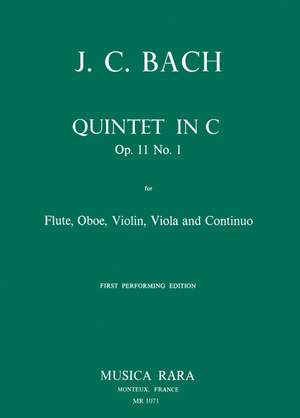 J. C. Bach: Quintett C-dur op. 11/1