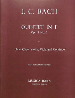 Bach: Quintett F-dur op. 11/3
