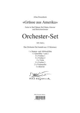 Rosenheck: Grüsse aus Amerika