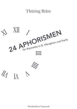 Bräm: 24 Aphorismen