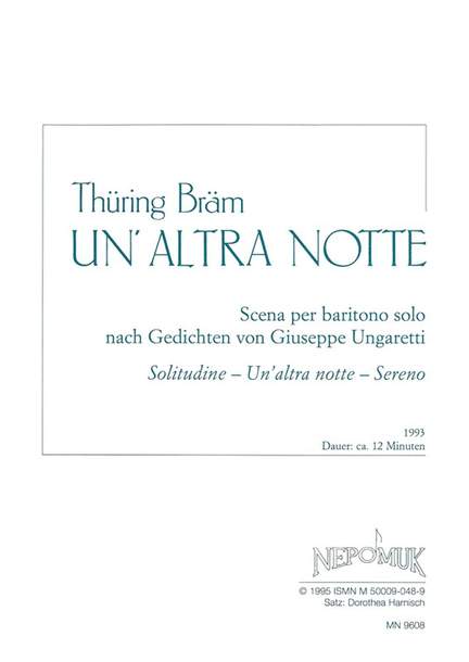 Bräm: Un'altra notte