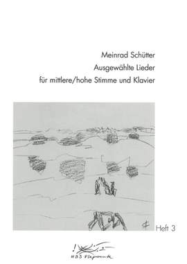 Schütter: Ausgewählte Lieder, Heft 3