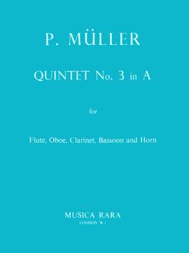 Müller: Quintett in A Nr. 3