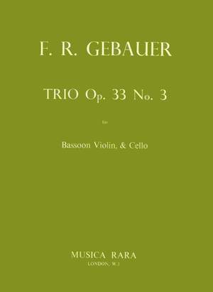 Gebauer: Trio op. 33 Nr. 3
