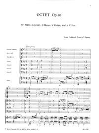 Louis Ferdinand: Oktett F-dur