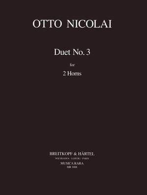 Nicolai: Duo Nr. 3