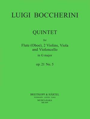 Boccherini: Quintett G-dur op. 21/5
