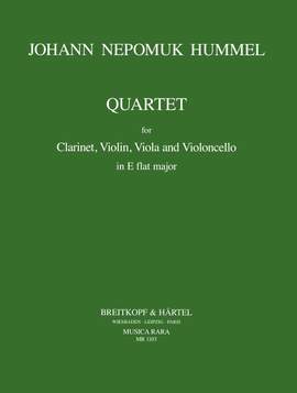 Hummel: Klarinenettenquartett in Es