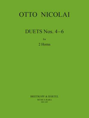 Nicolai: Duos Nr. 4-6