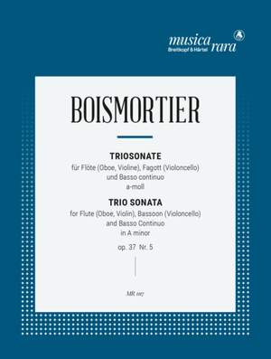 Boismortier: Triosonate in A minor op. 37/5