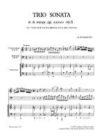 Boismortier: Triosonate in A minor op. 37/5 Product Image