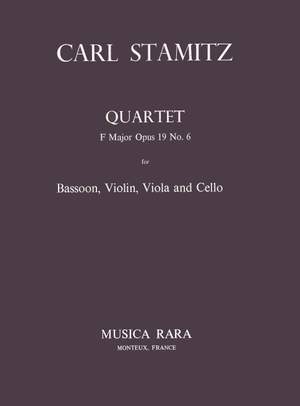 Stamitz: Quartett in F op. 19 Nr. 6