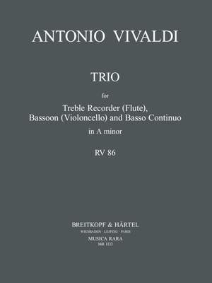 Vivaldi: Trio in a RV 86