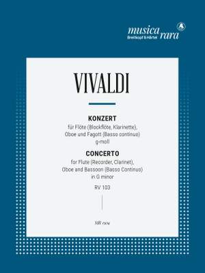Vivaldi: Konzert in g RV 103