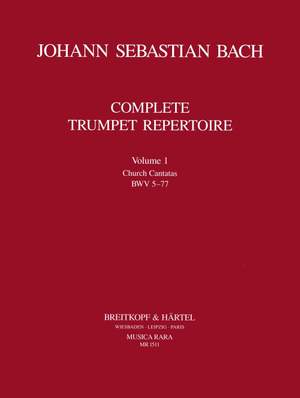 Bach, JS: Complete Trumpet Repertoire Volume 1