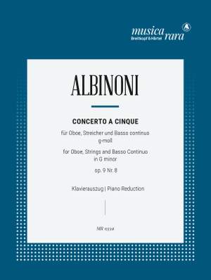Albinoni, T: Concerto a 5 in g op. 9/8